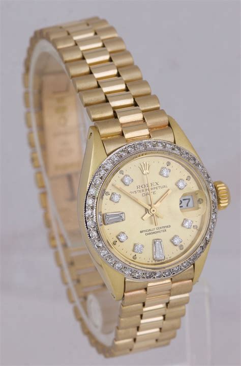 womens yellow gold rolex